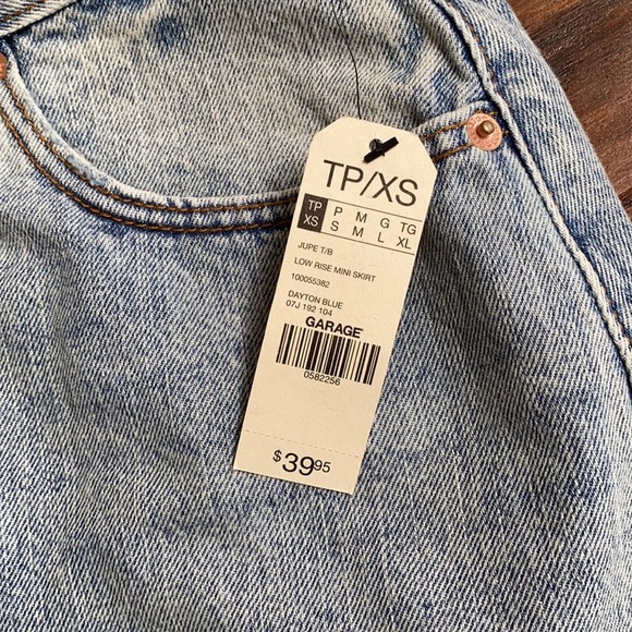 Garage Jean Skirt - Picture 3 of 3